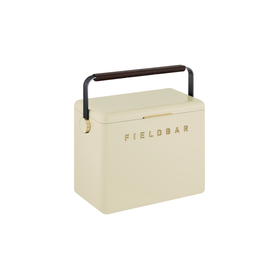 Gin Trunk in Safari White