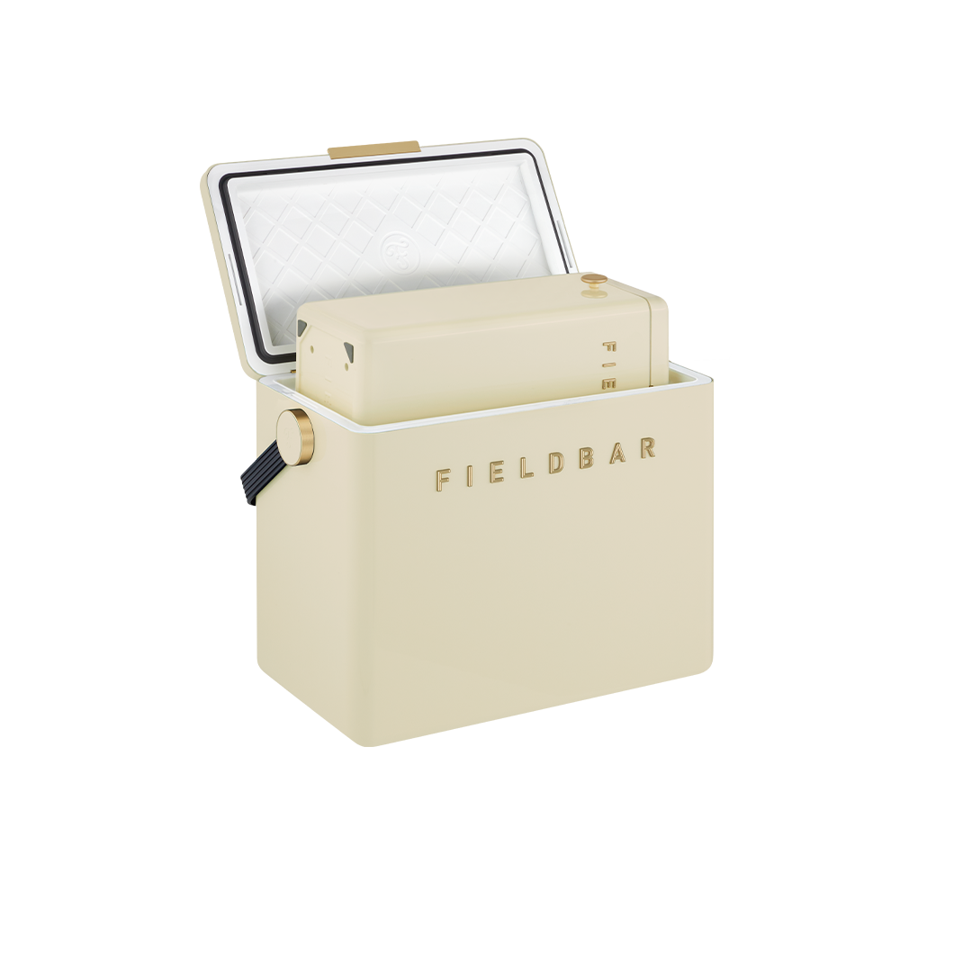 Gin Trunk in Safari White