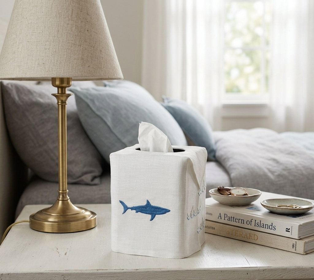 Sharks Tissue Box Cover