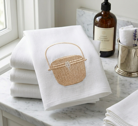 Nantucket Basket Tip Towel