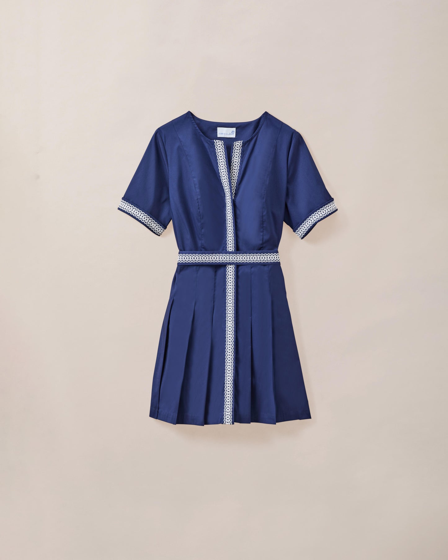 Hadley Romper-Midnight Blue