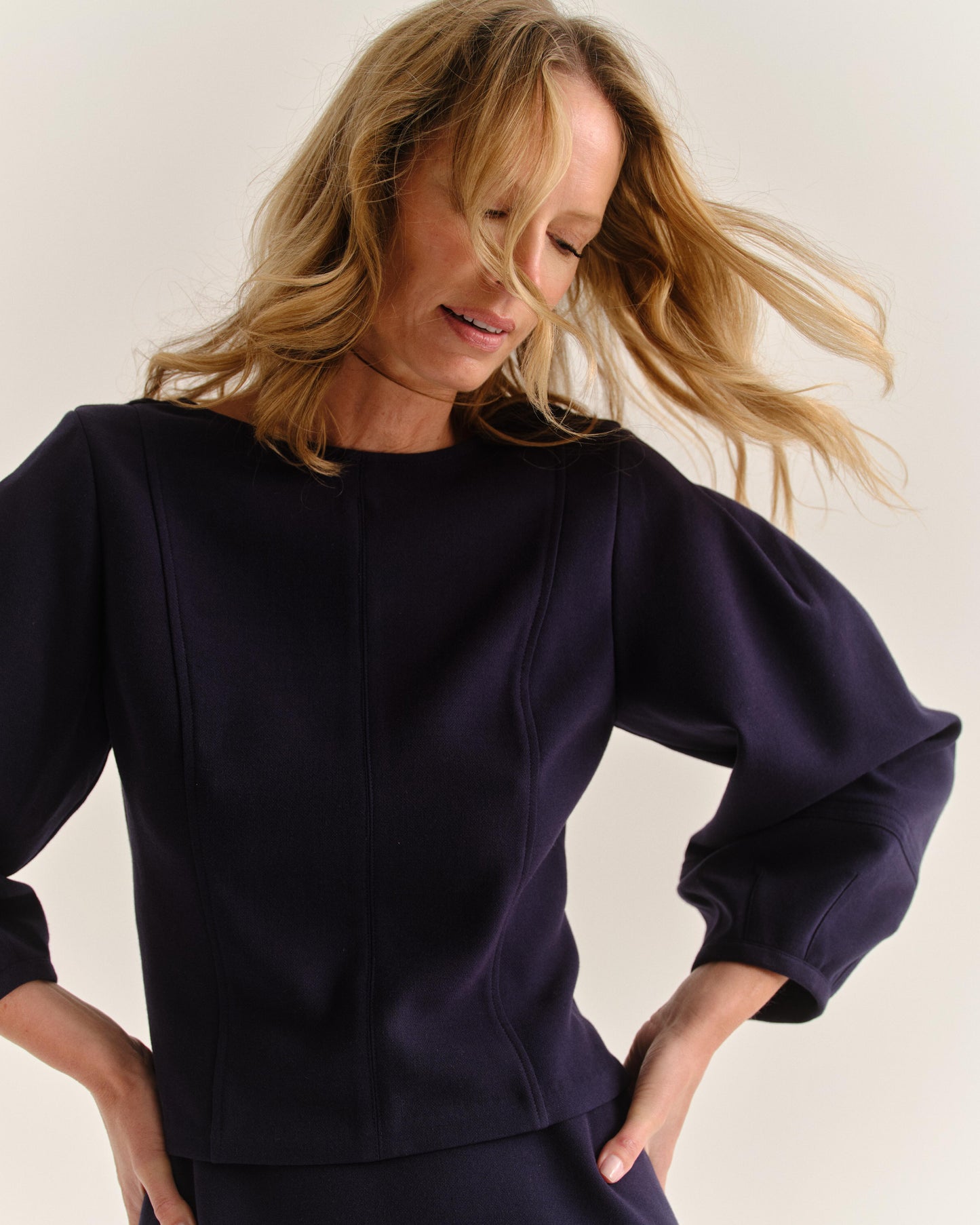 Neely Top-Dark Navy