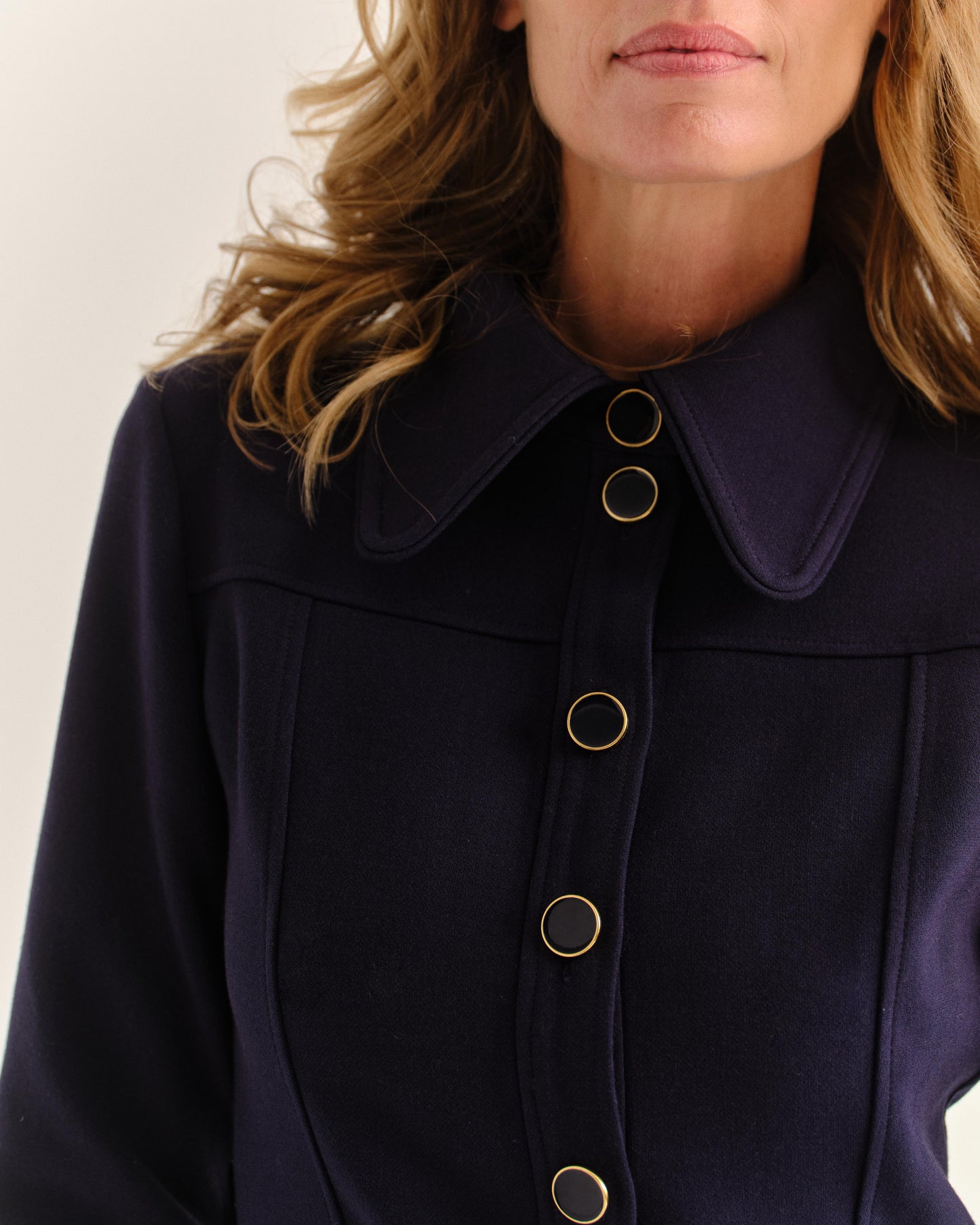 Hayes Dress-Dark Navy