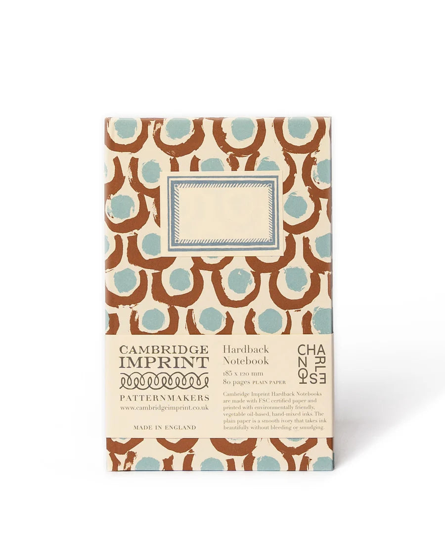 Hardback Notebook in Charleston Loop & Spot