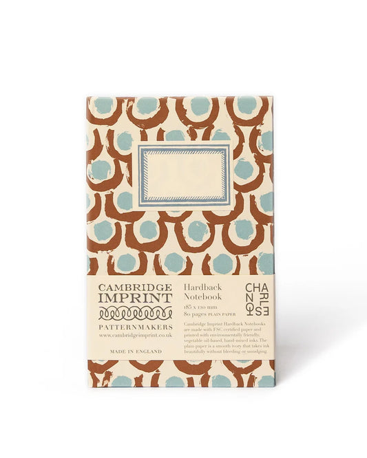 Hardback Notebook in Charleston Loop & Spot
