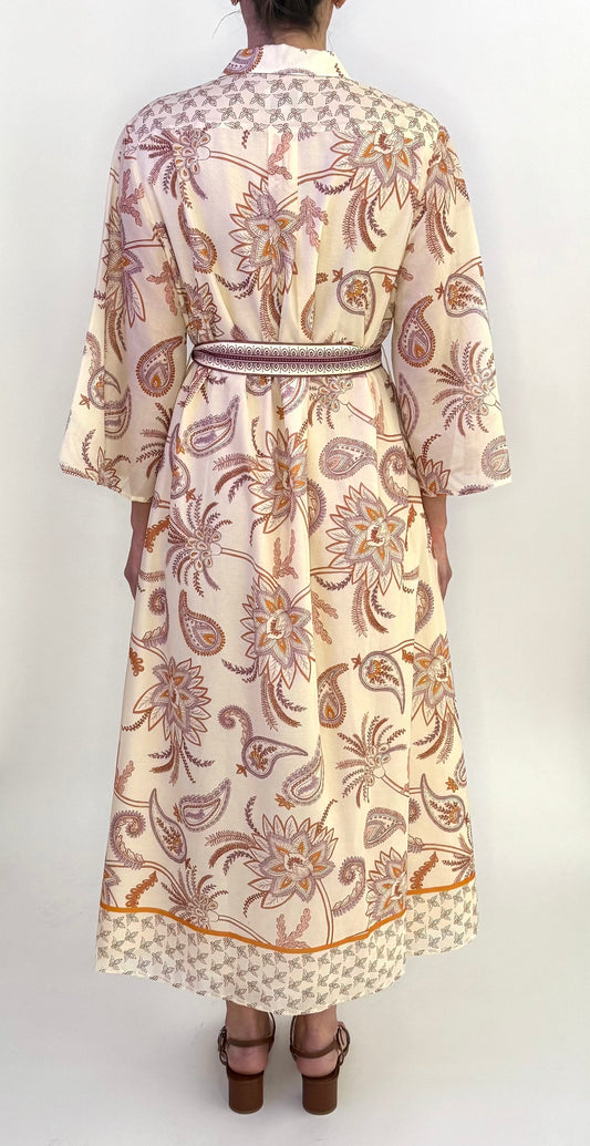 Faye Shirt Dress-Rosecliff Garden