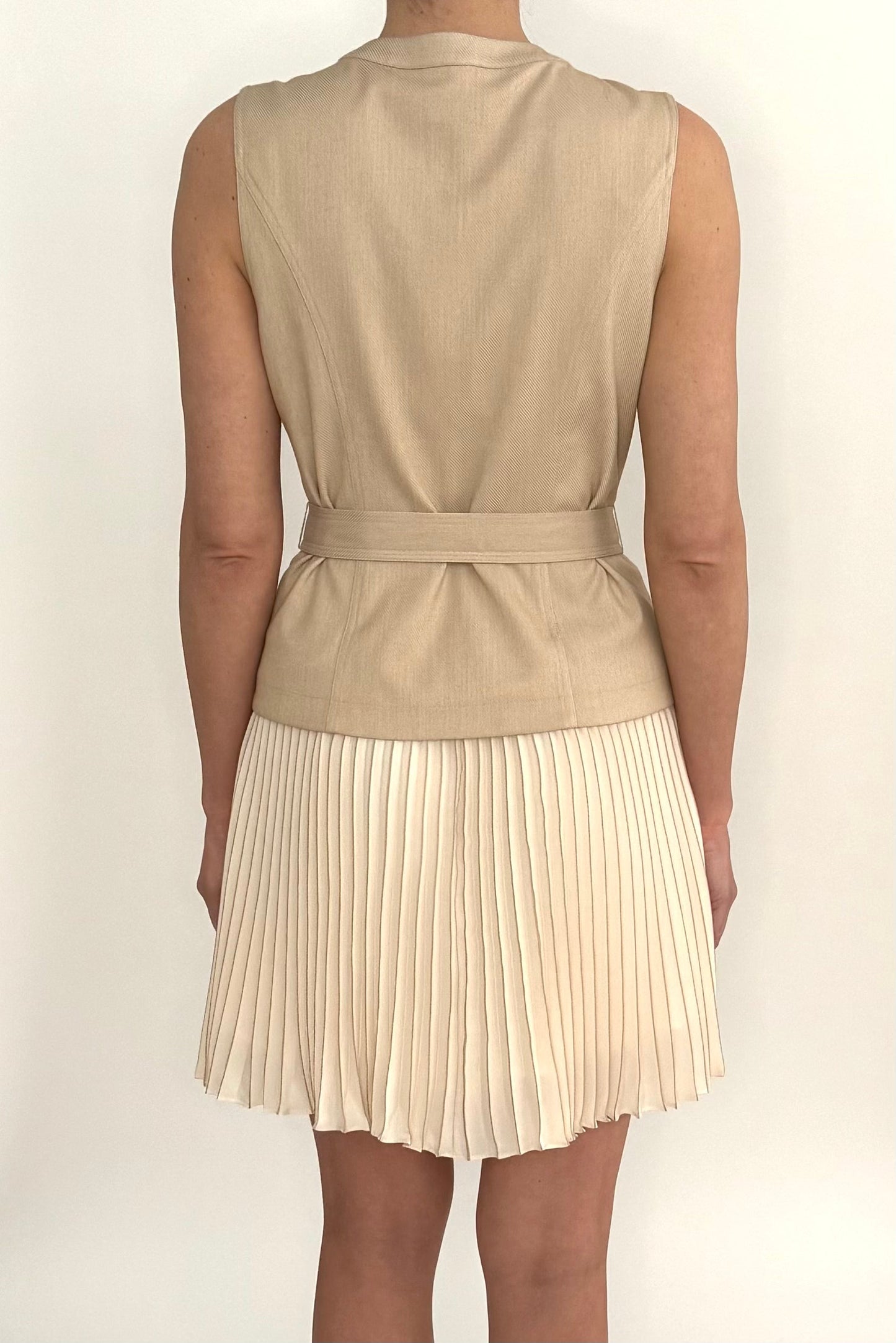 Emory Dress-Ecru