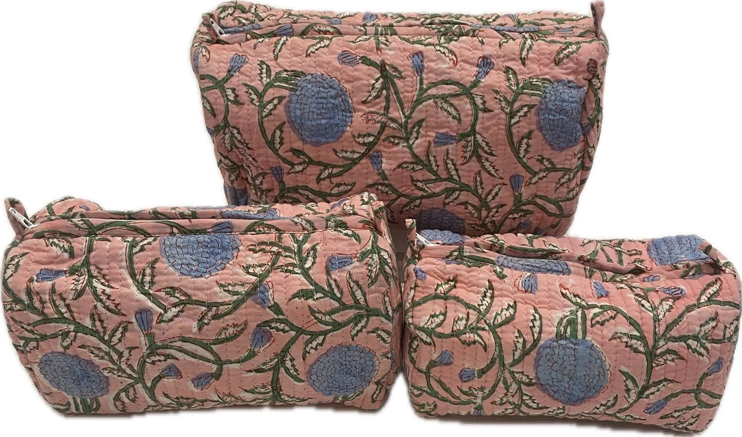 Cosmetic Bags - Set of 3