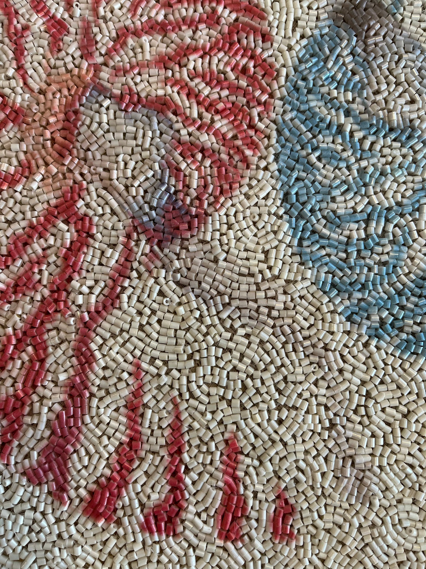 Nautilus Palm Beach Glass Beaded Placemats - Set of 4
