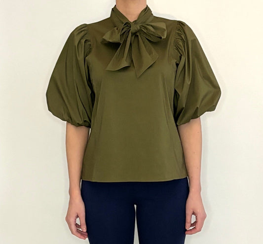 Perry Blouse-Olive