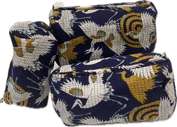 Cosmetic Bags - Set of 3