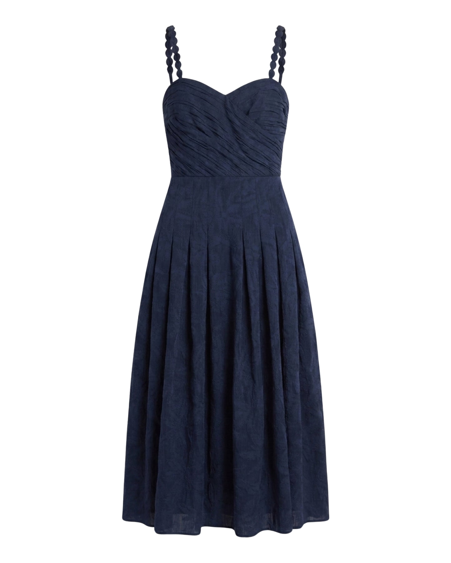 Marabel Midi Dress-Midnight Blue