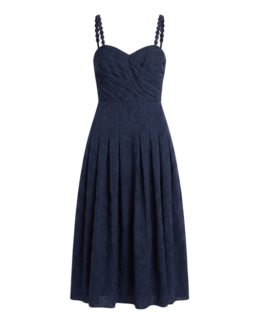 Marabel Midi Dress-Midnight Blue