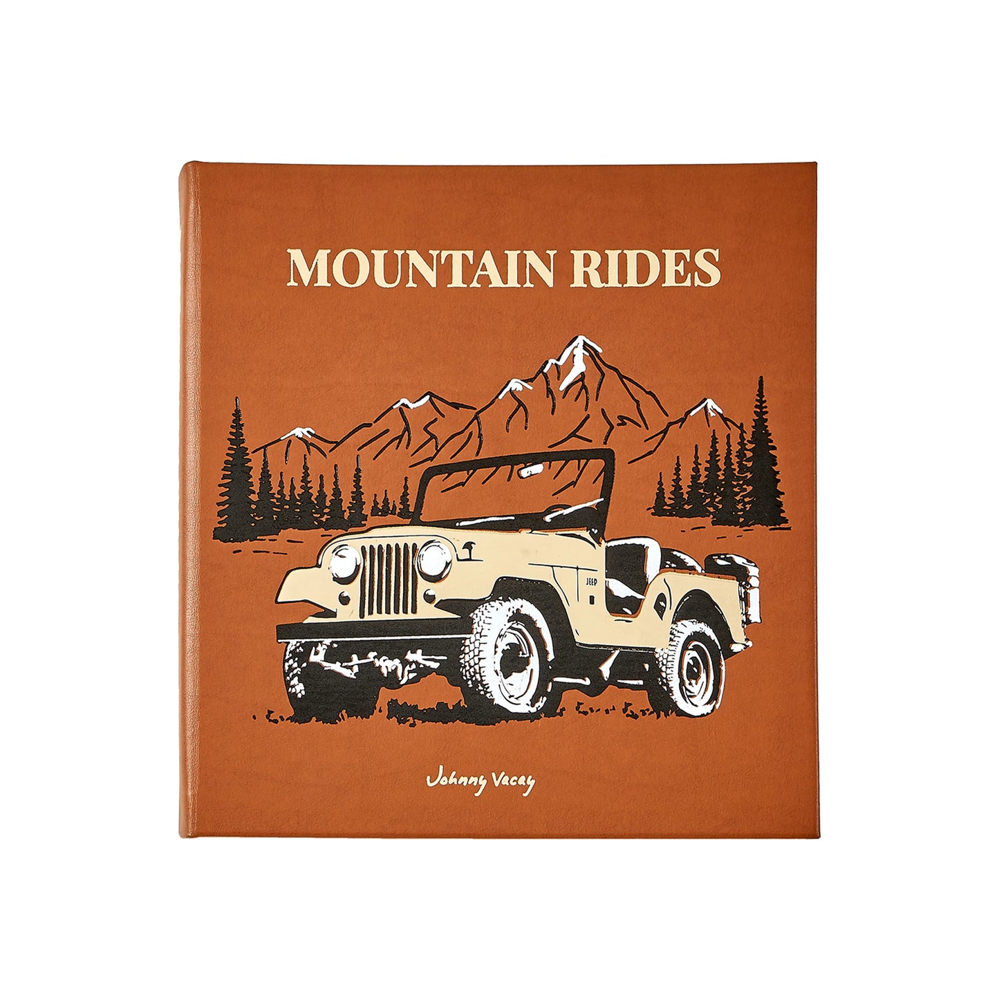 Johnny Vacay: Mountain Rides in Tan Leather