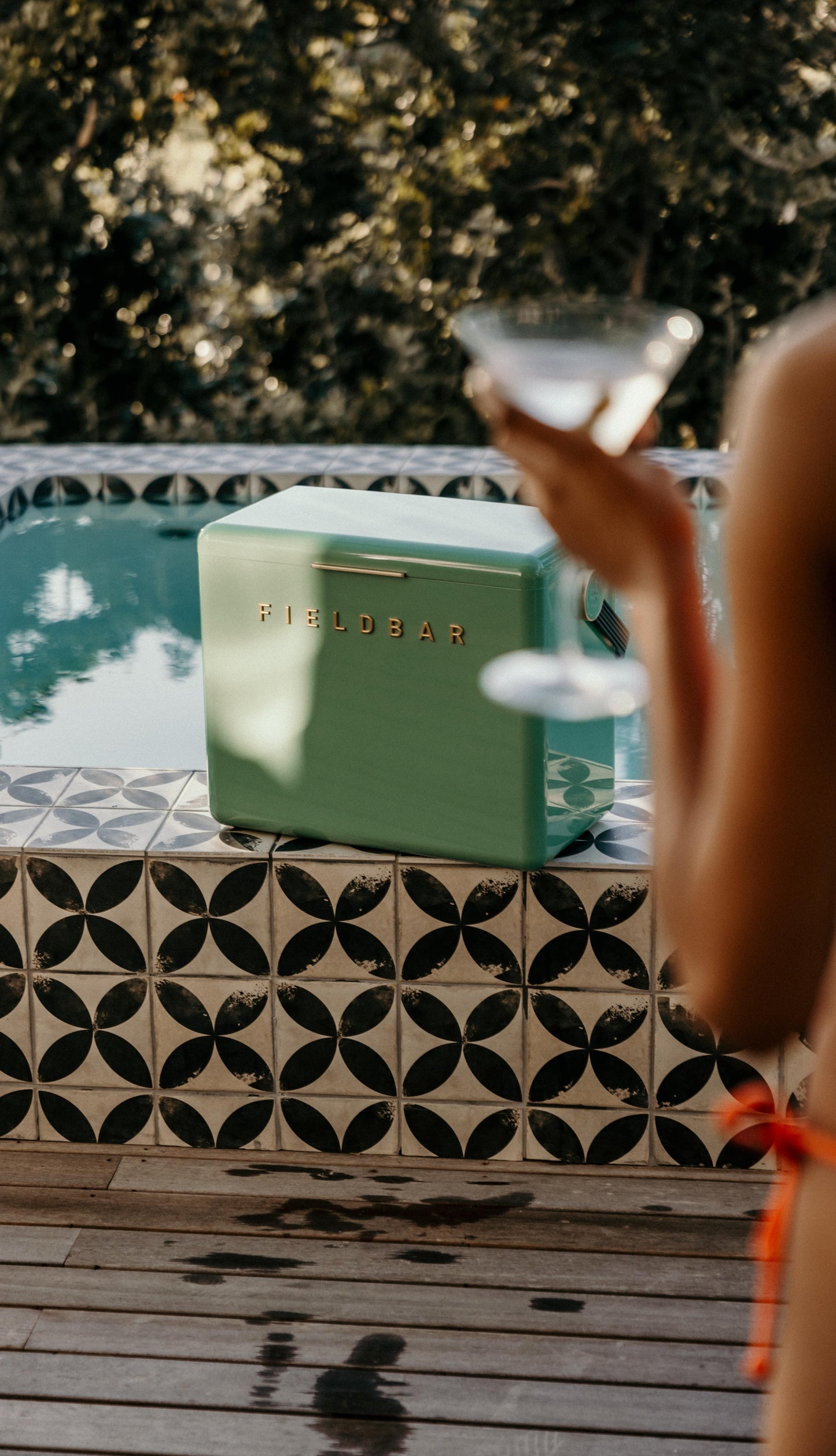 Gin Trunk in Parisian Green