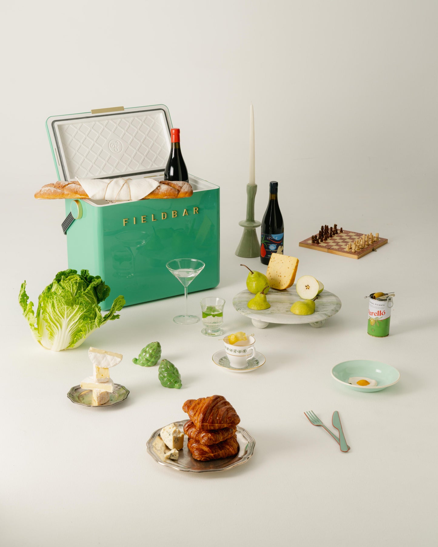 Gin Trunk in Parisian Green