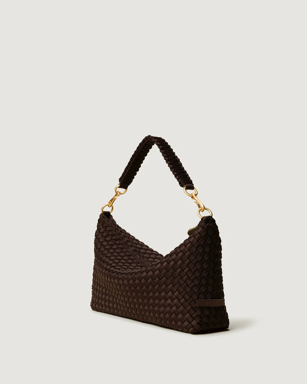 Porto Small Half-Moon Bag in Chocolate