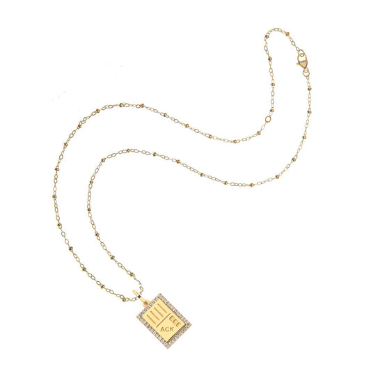 ACK Carte Postale Charm Necklace