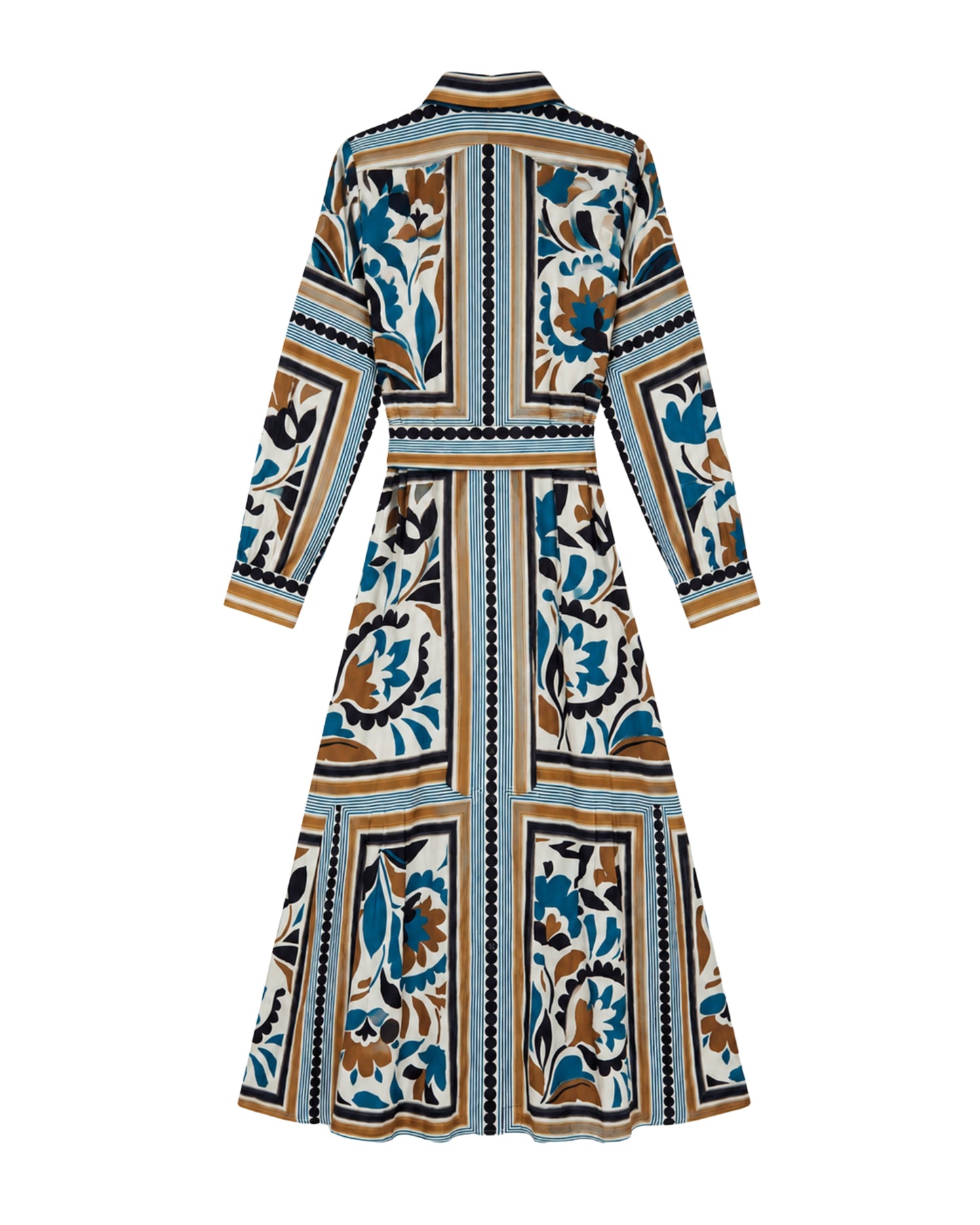 Rowan Dress - Stained Glass Floral