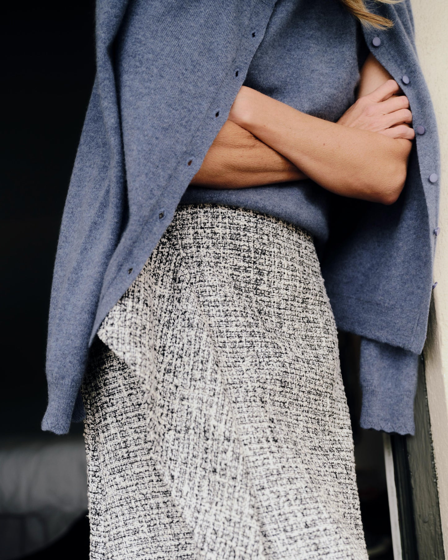 Lucy Ls Cardigan-Gallery Blue
