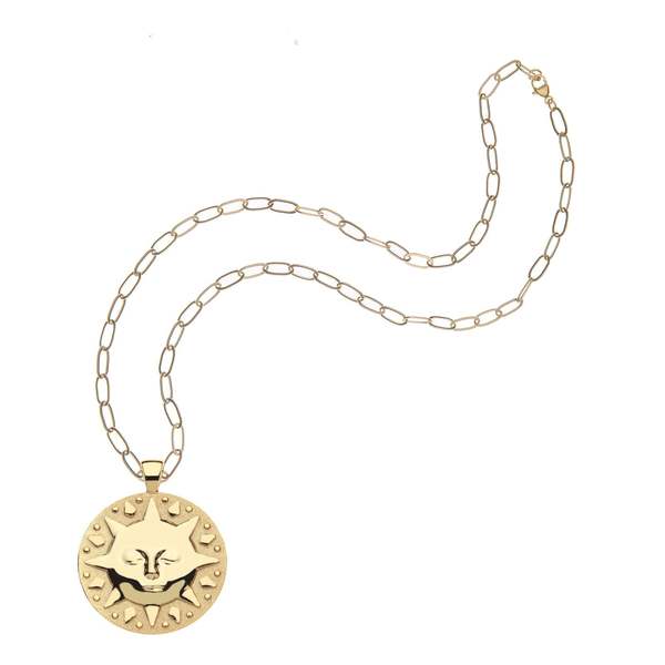 STRONG Under the Sun Pendant - 16-18" Drawn Link Chain