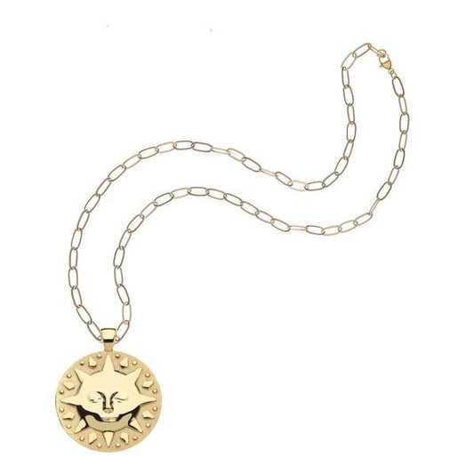 STRONG Under the Sun Pendant - 16-18" Drawn Link Chain