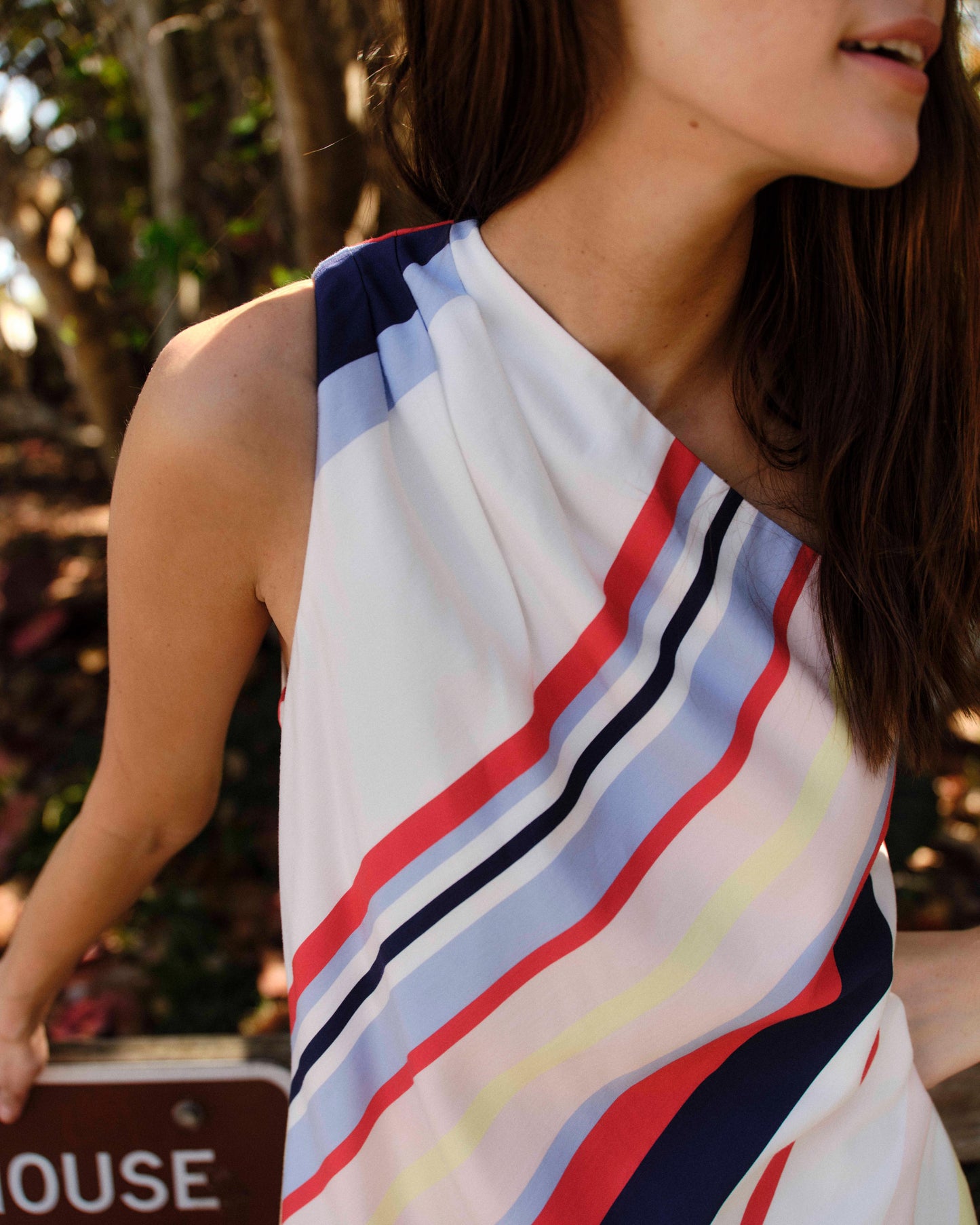 Samantha Dress-Nantucket Stripe