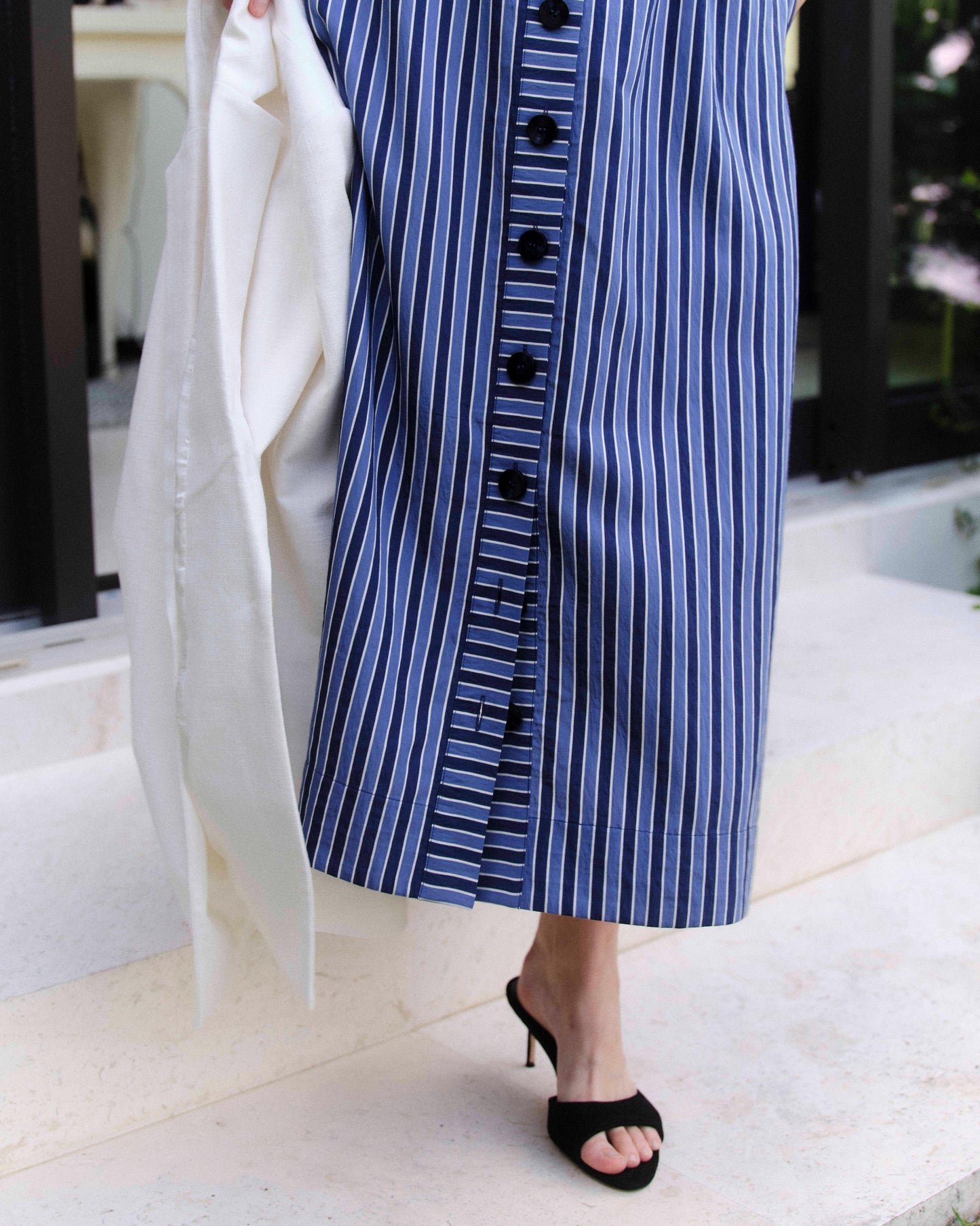 Ella Skirt-Coastal Stripe