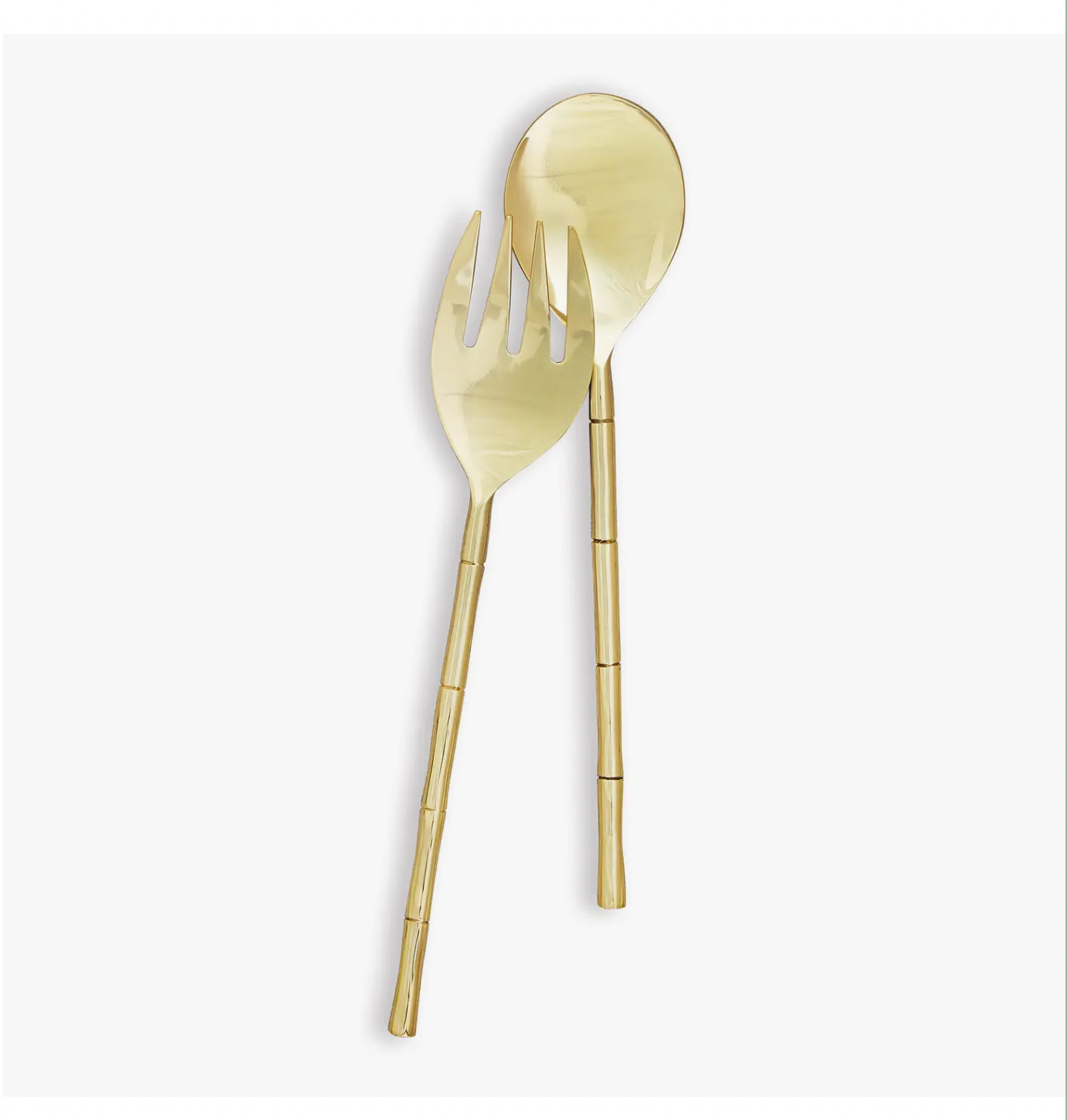 Grove Salad Servers - Gold - Set of 2