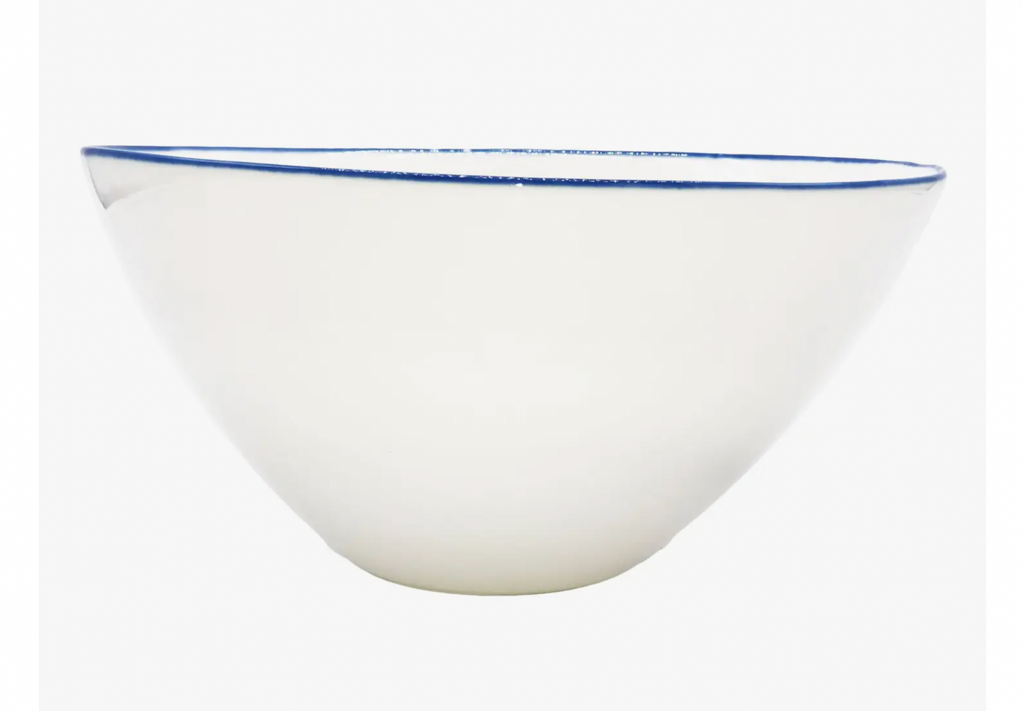 Blue Rim Abbesses Large Bowl