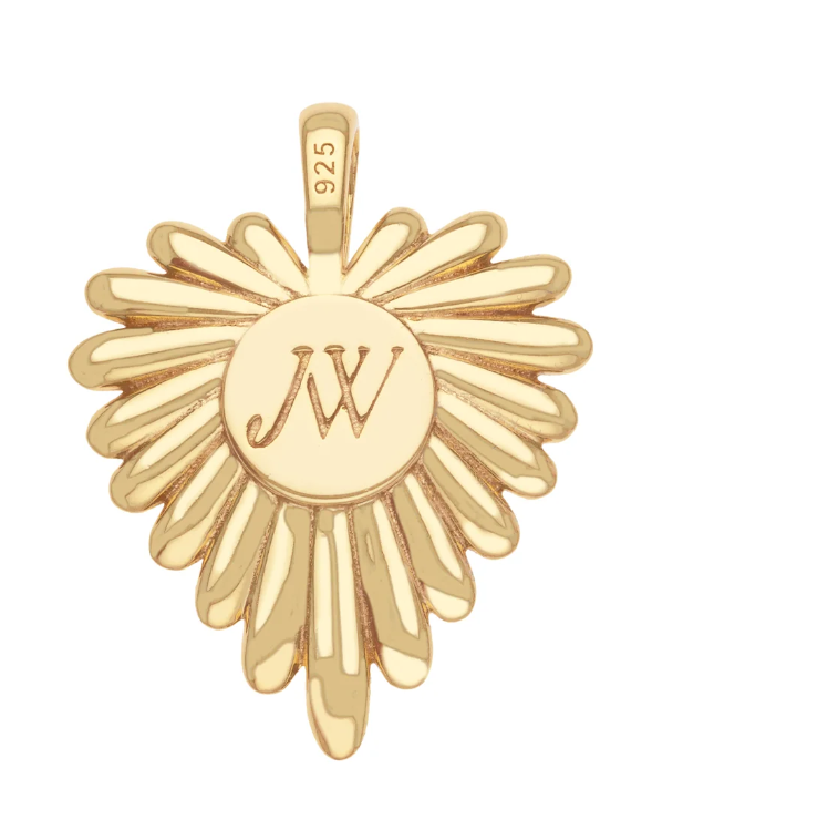 LOVE Petite Embellished Full-Heart Pendant