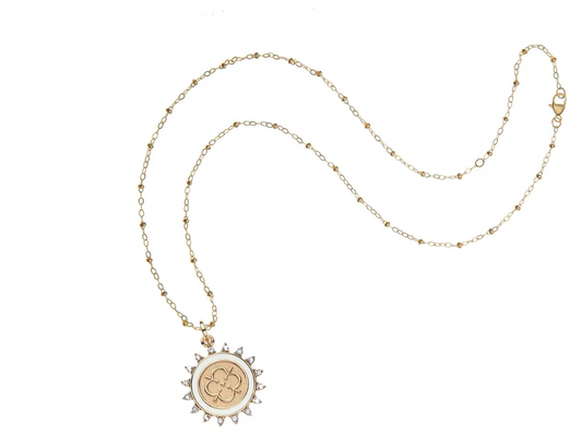 LOVE Petite Embellished Coin