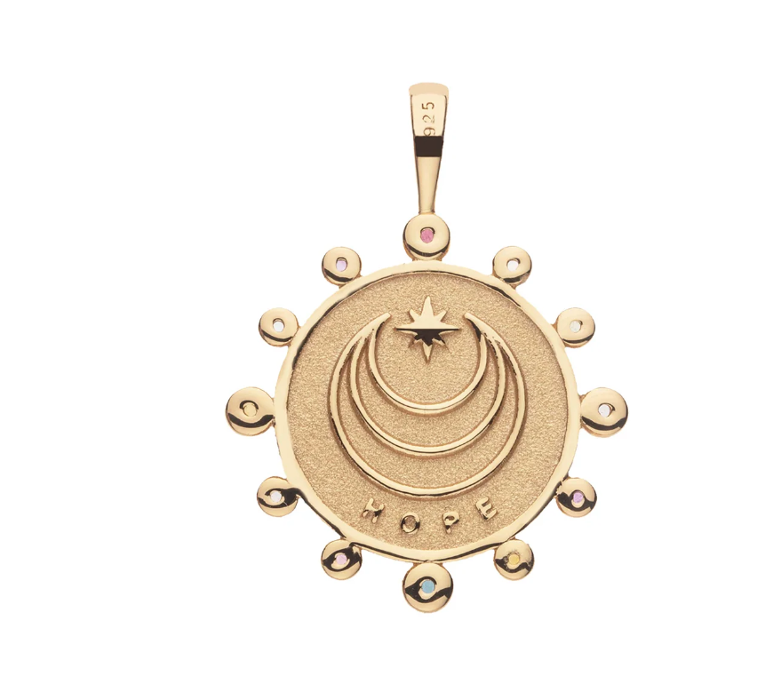 HOPE Petite Embellished Coin