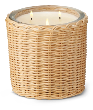 Tulia Wicker Candle- Orange Blossom
