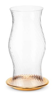 Mila Small Hurricane, Clear/Gold