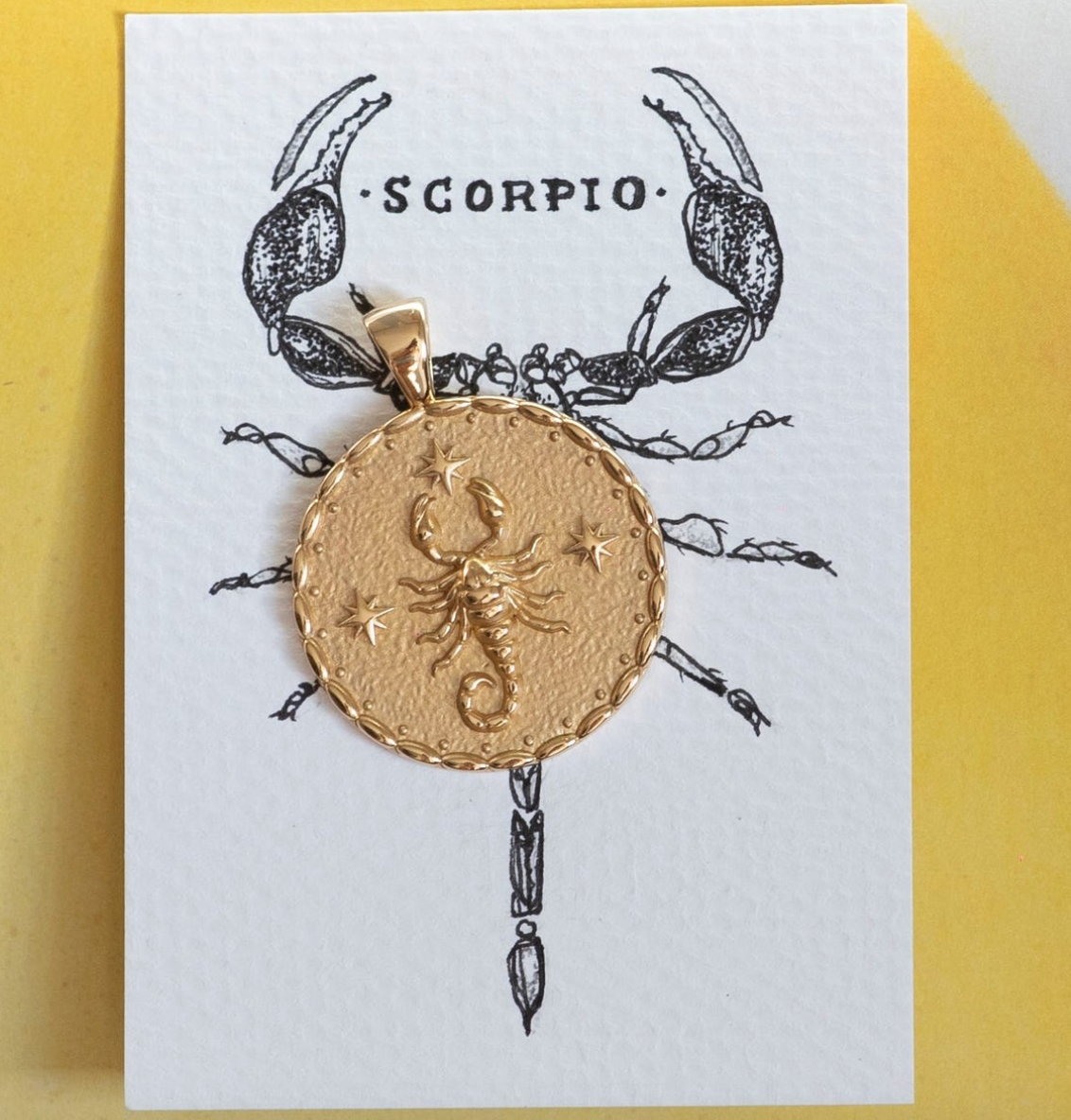 SCORPIO JW Zodiac Pendant Necklace