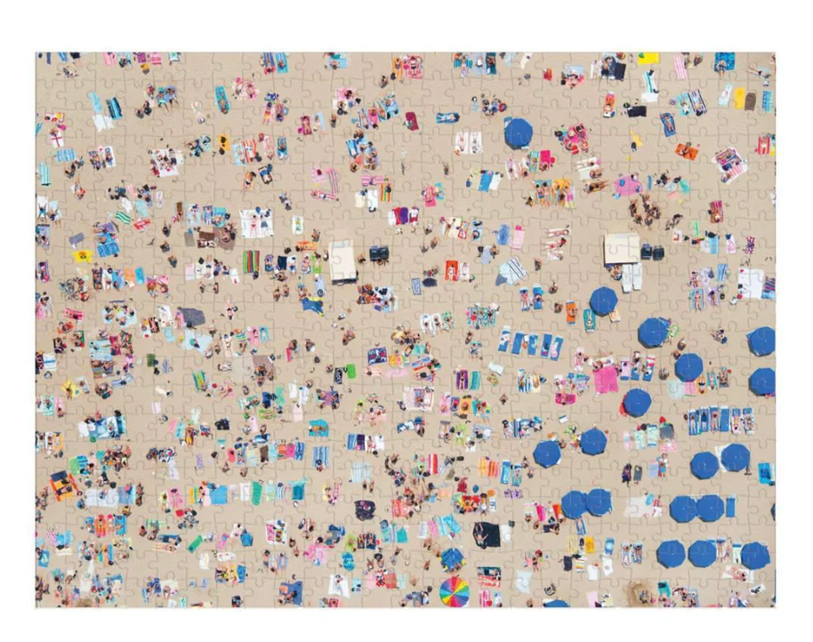Gray Malin The Beach Double-Sided 500 Piece Jigsaw Puzzle