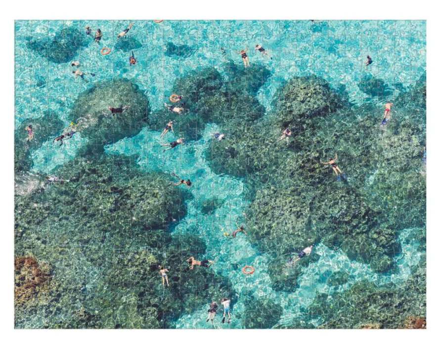 Gray Malin The Beach Double-Sided 500 Piece Jigsaw Puzzle