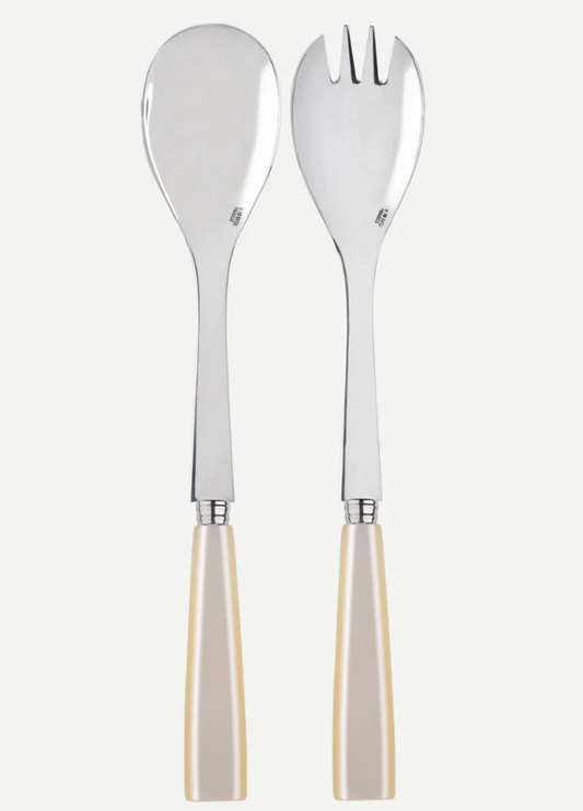Icone Salad Servers - Set/2 Pearl