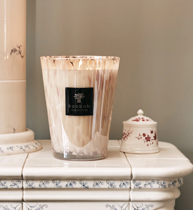 White Pearls Candle