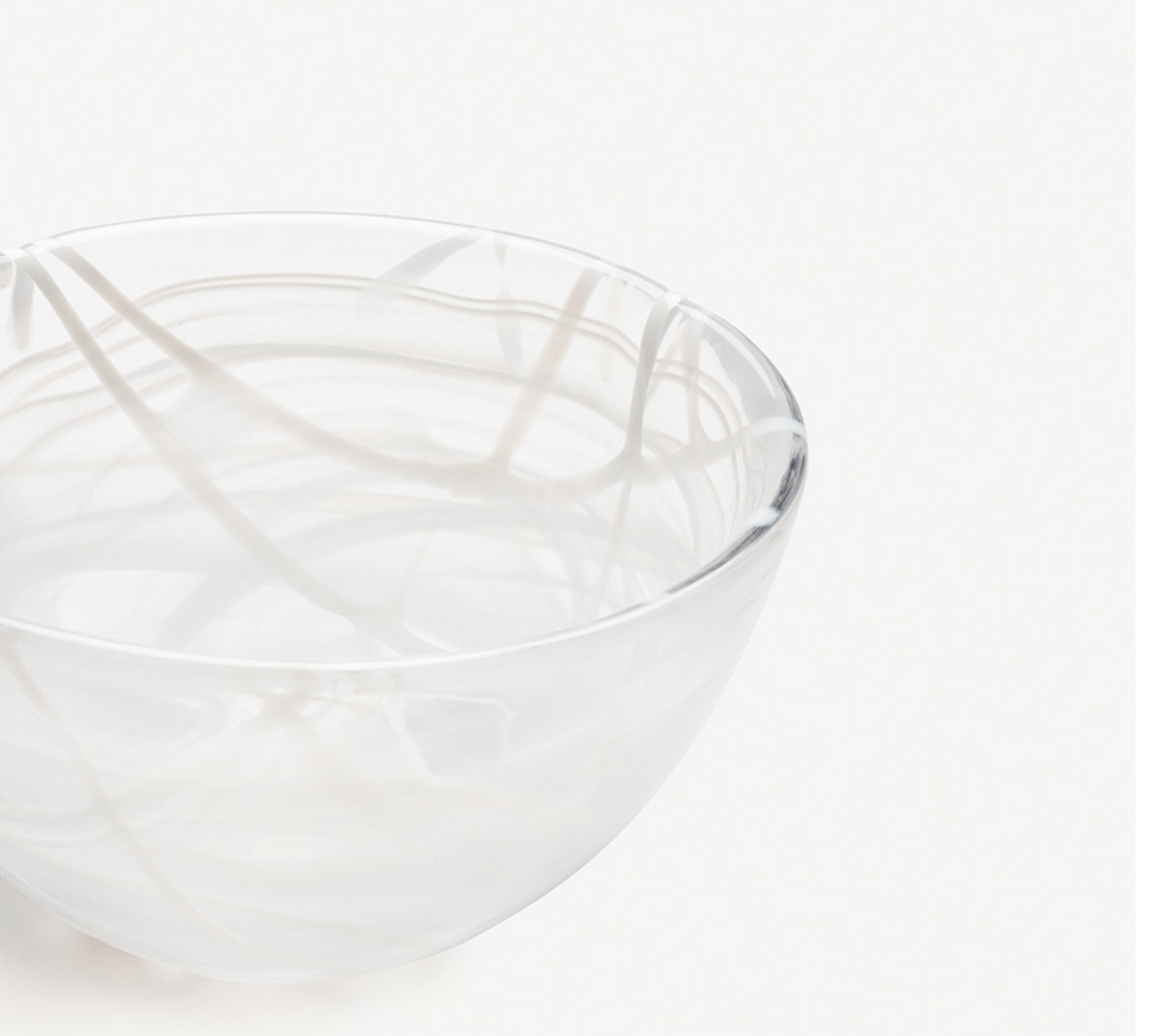 Contrast White Bowl - Small