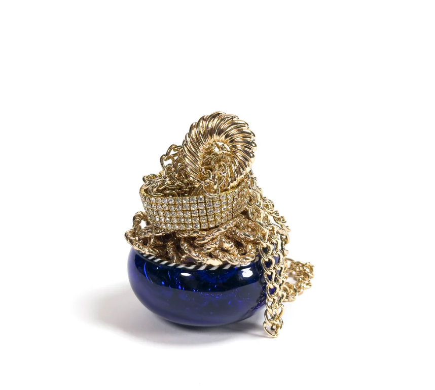 Roman Bowl - Cobalt