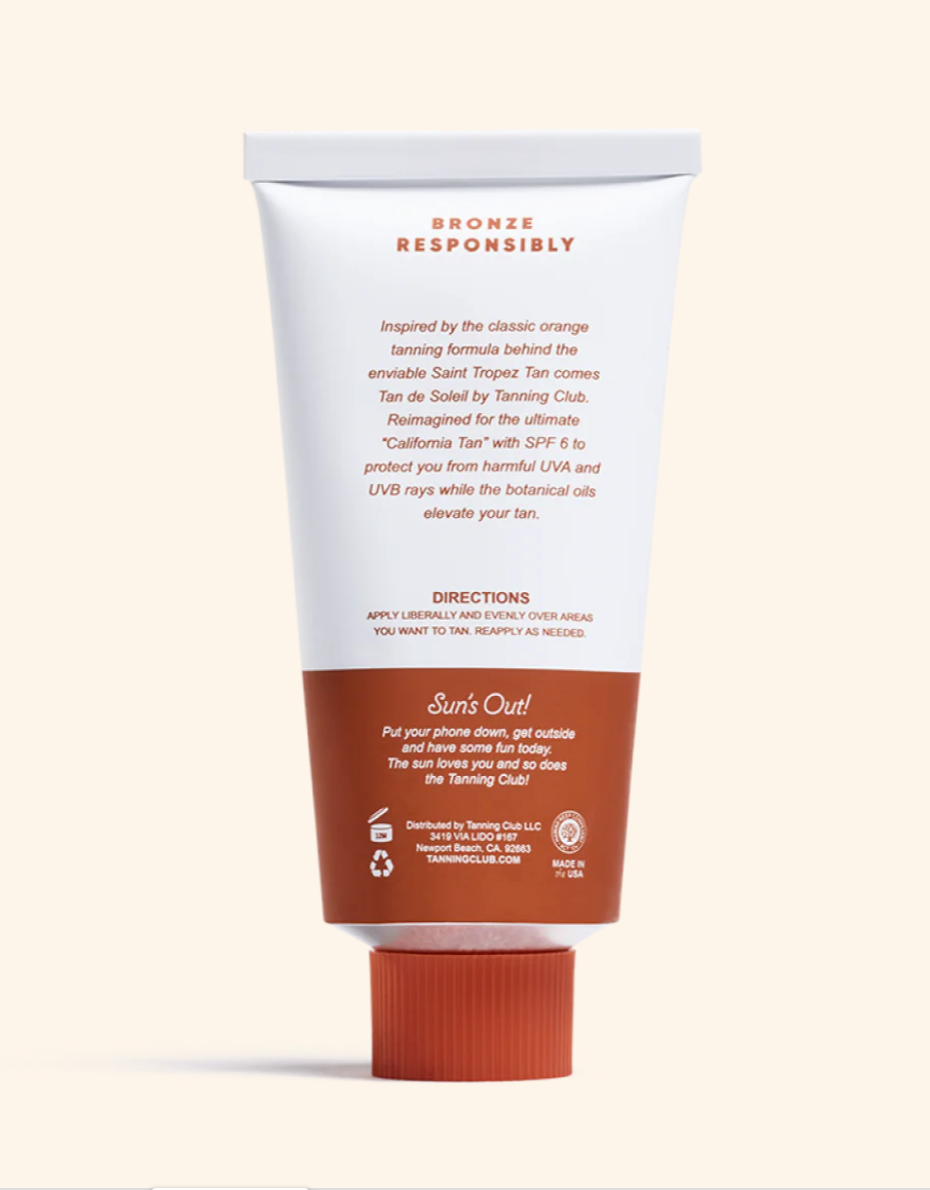 Tan de Soleil - Orange Tanning Balm SPF 6
