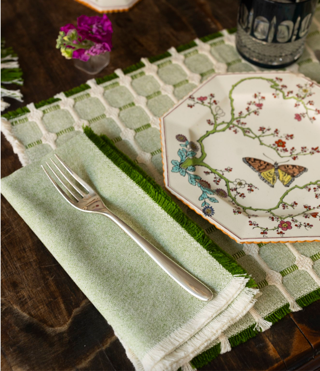 Classico Placemats in Leaf - Set of 4