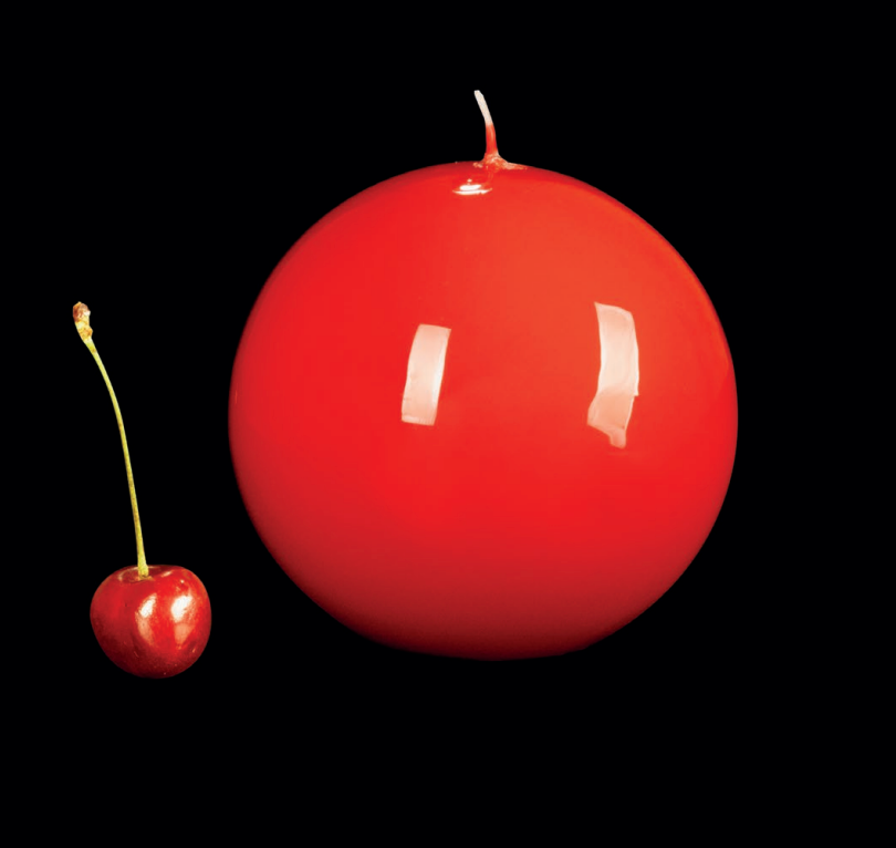 Meloria Ball Candle - Rosso
