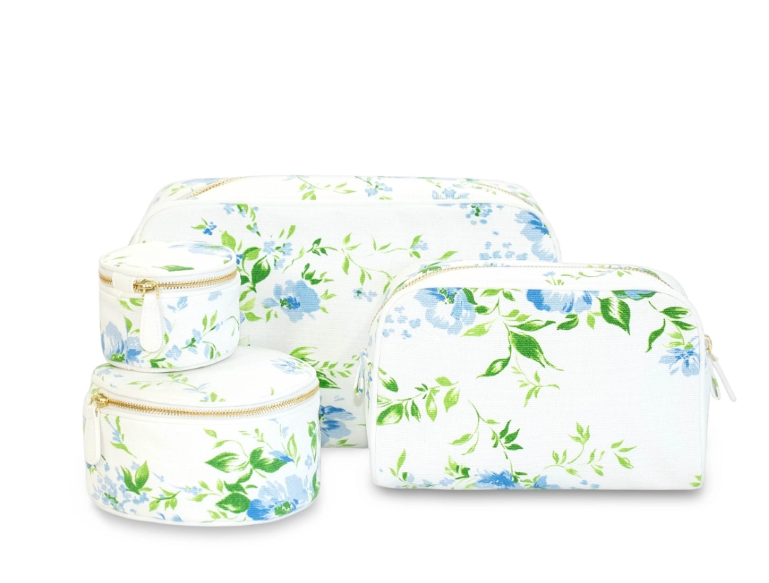 Large Beauty Bag - D. Porthault for Aerin