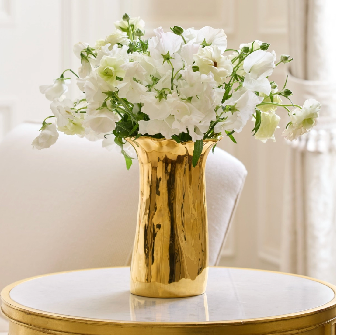 Valera Vase - Gold