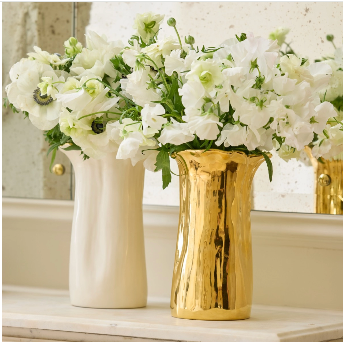 Valera Vase - Cream