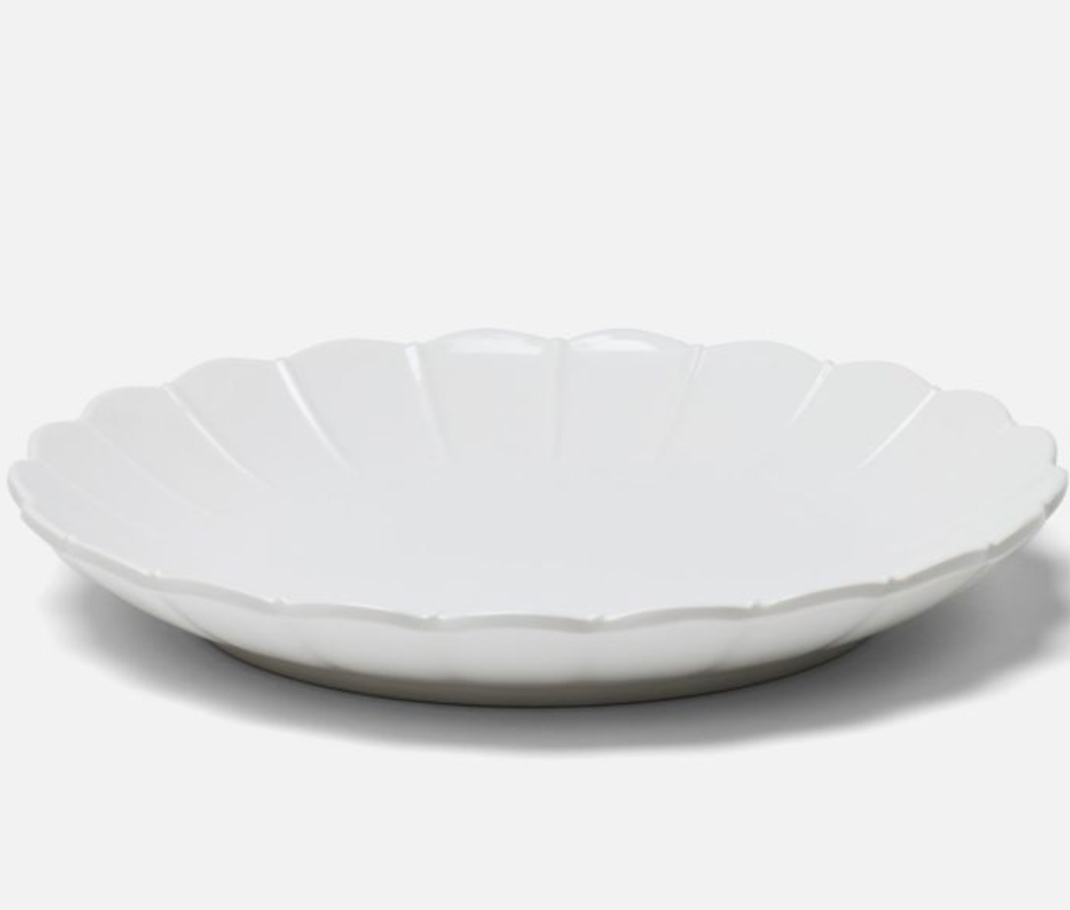 Iris Scallop Dinner Plate - Set of 2