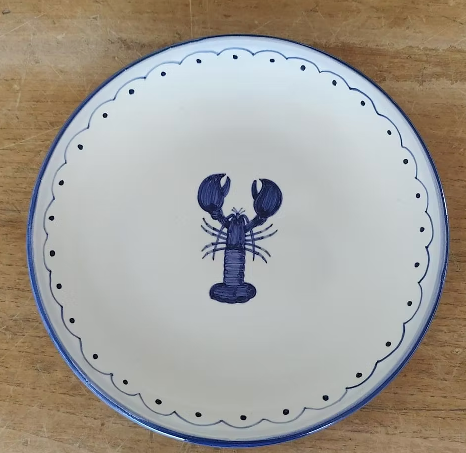 Blue Lobster Plate